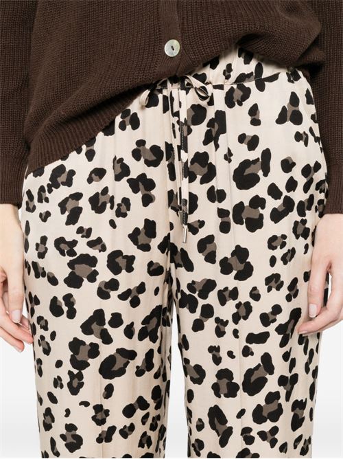 Pantalone donna Emme Marella infilato leopardato EMME Marella | OSSO003